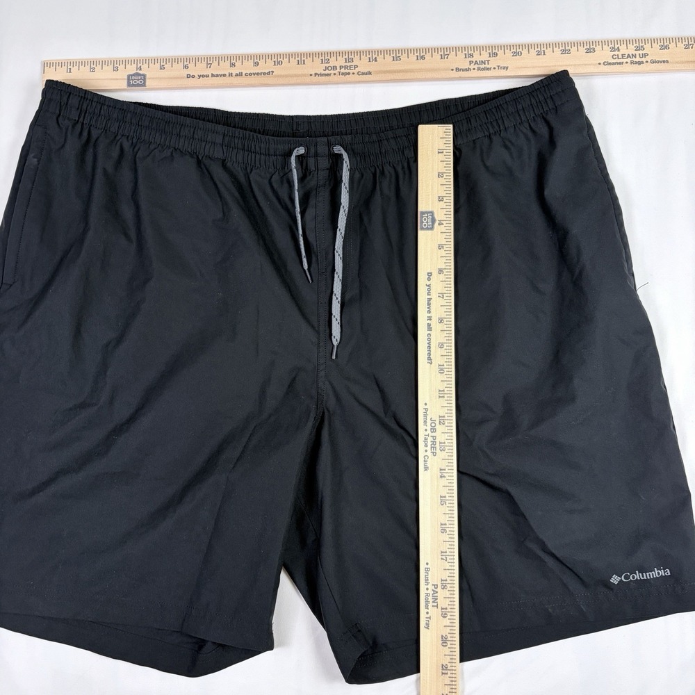 Columbia Men's Summertide Stretch Shorts Black Size 3XL Big Tall 8" inseam - Picture 5 of 7
